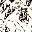 Vintage Map of Washington 1931