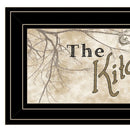 Set Of Four Love Of Nature Kitchen 7 Black Framed Print Kitchen Wall Art