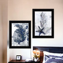 Set Of Two Ocean 2 Black Framed Print Wall Art