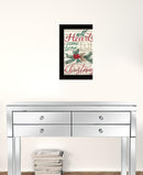 Home For Christmas 2 Black Framed Print Wall Art