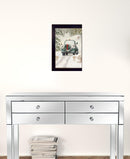 Winter Park 2 Black Framed Print Wall Art