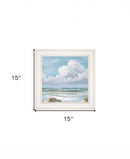 Beautiful Day II White Framed Print Wall Art