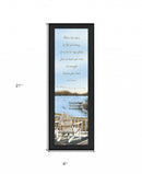 Strength 3 Black Framed Print Wall Art