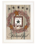 Count Your Blessings 1 White Framed Print Wall Art