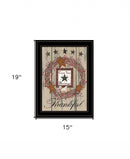Count Your Blessings 2 Black Framed Print Wall Art
