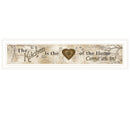Love Of Nature Kitchen Or Heart Of Then Home 1 White Framed Print Wall Art