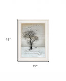 Harmony 1 White Framed Print Wall Art