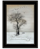 Harmony 2 Black Framed Print Wall Art