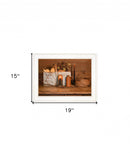 Gathering The Harvest 2 White Framed Print Wall Art