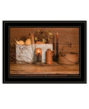 Gathering The Harvest 2 White Framed Print Wall Art