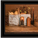 Gathering The Harvest 2 White Framed Print Wall Art
