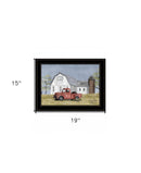 Spring Rain 3 Black Framed Print Wall Art