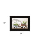 Home Is Not A Place 2 White Framed Print Wall Art