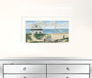 Beach Cottage II 2 White Framed Print Wall Art