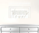 Love Never Fails 2 White Framed Print Wall Art