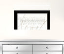 Love Never Fails 2 White Framed Print Wall Art