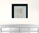 Coral Seahorse II 2 White Framed Print Wall Art
