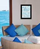 Life Is Like 2 White Framed Print Wall Art