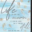 Life Is Like 2 White Framed Print Wall Art