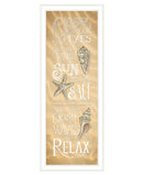 Close Your Eyes 2 White Framed Print Wall Art