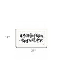 If You Feed Them 1 White Framed Print Wall Art
