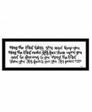 May The Lord Bless You And Keep You 2 Black Framed Print Wall Art