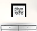 The Most Important Work 3 Black Framed Print Wall Art