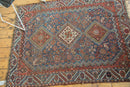 4x5 Antique Qashqai Square Rug