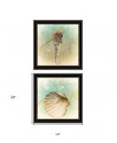 Set Of Two The Sea III and Sea IV 1 Black Framed Print Wall Art