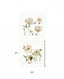 Set Of Two Brittany I and Sea II 1 White Framed Print Wall Art