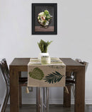 Vintage Floral Tea Pot 1 Black Framed Print Kitchen Wall Art