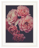 Dreamy Rose 1 White Framed Print Wall Art