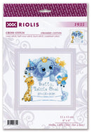 Hello, Little One! (for boy) R1935 Counted Cross Stitch Kit