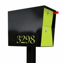 UpTown Box Locking Package Dropbox  in TEXTURED MATT  BLACK - Modern Mailbox