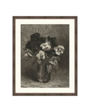 Vase of Flowers Drawing