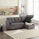 Modular Sectional Sofa L Shaped Modular Couch with Reversible Chaise Modular Sofa Sectional Couch with Storage Seats