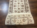 Pak Persian Runner Rug 2.6 x 8ft, Oriental Carpet for Hallway or Kitchen, Handmade, Wool and Silk Highlights