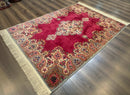 Karastan Rug 4x6 Red Medallion Kirman
