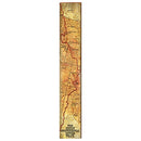 Continental Divide Trail Map | Wall Art Print on Real Wood