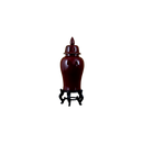 Lovecup Oxblood Red Ginger Jar 33" Height L011