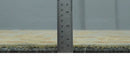 4.10x7.9 Silver, Rust and Beige Traditional Floral Hand Tufted Wool Area Rug
