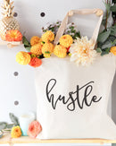 Hustle Cotton Canvas Tote Bag