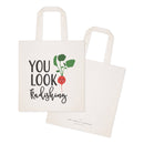 You Look Radishing Cotton Canvas Tote Bag