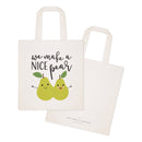 We Make A Nice Pear Cotton Canvas Tote Bag