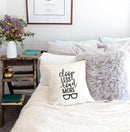 Sleep Less Read More Pillow Cover