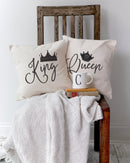 King and Queen Tonight Pillow Covers, 2-Pack