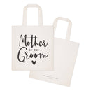 Mother of the Groom Wedding Cotton Canvas Tote Bag
