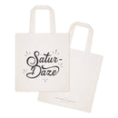 Saturdaze Weekend Cotton Canvas Tote Bag