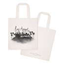 Los Angeles Cityscape Cotton Canvas Tote Bag
