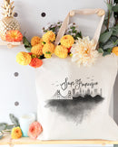 San Francisco Cityscape Cotton Canvas Tote Bag